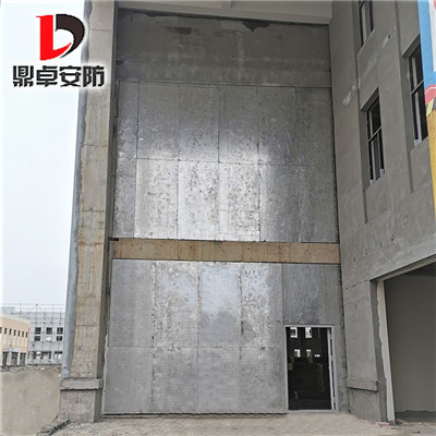 智能化工厂建设技术升级一期项目抗爆墙施工